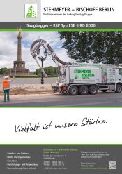 Datenblatt Saugbagger